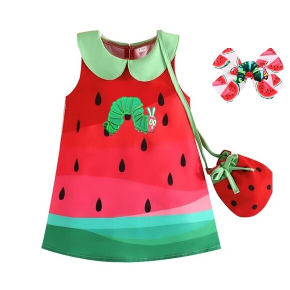 The Very Hungry Caterpillar Dress Birthday Outfit Dress Caterpillar Clothes